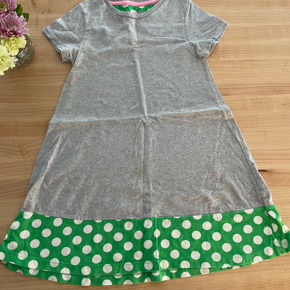 Mini Biden cotton tee shirt dress size 7-8